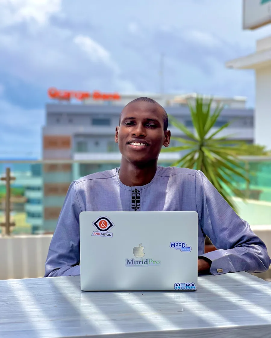 Amedy Ndongo, fondateur d'AND VISION, agence de communication digitale à Dakar