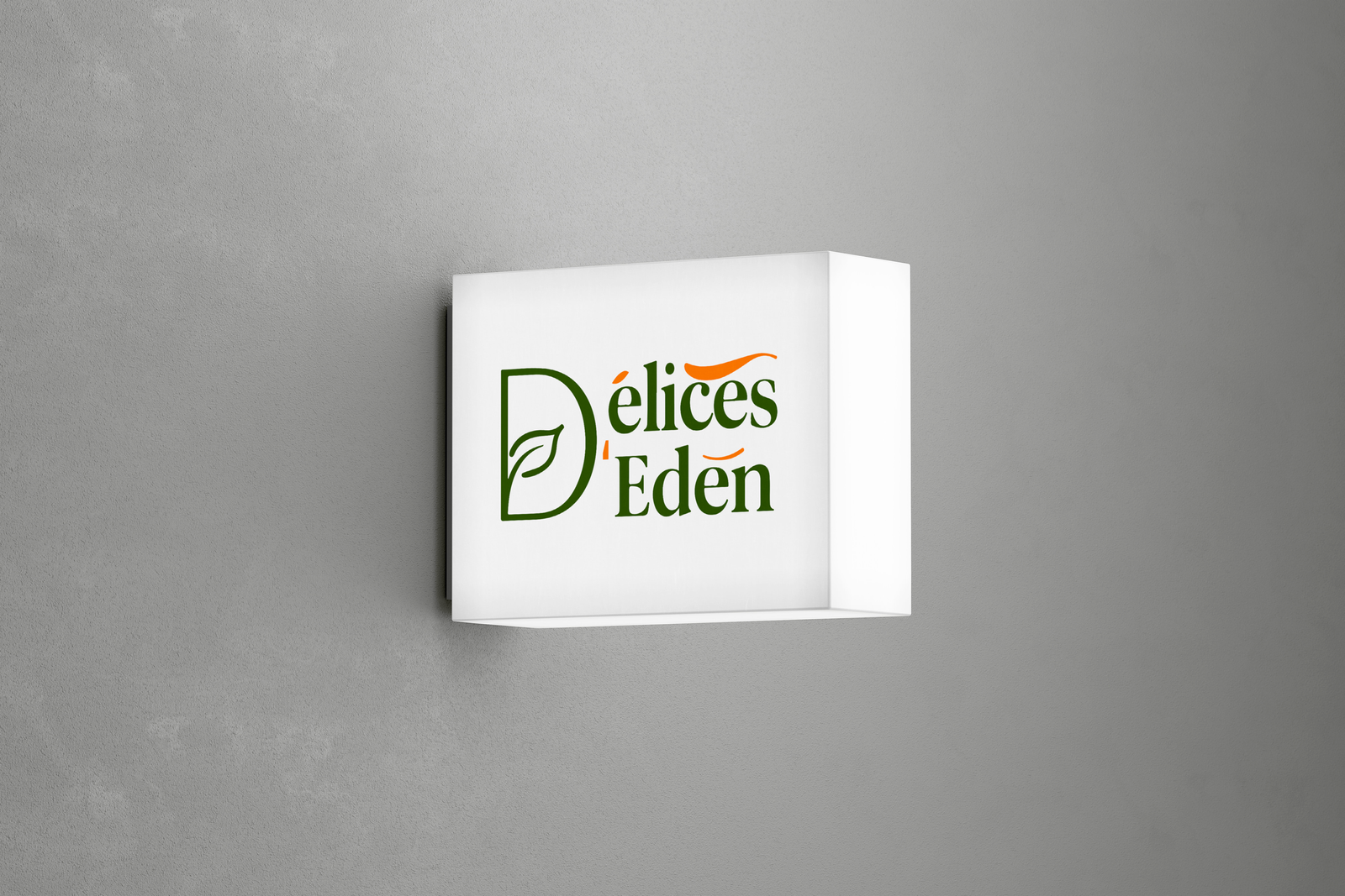 portfolio agence digitale Dakar | logo Delice d'eden